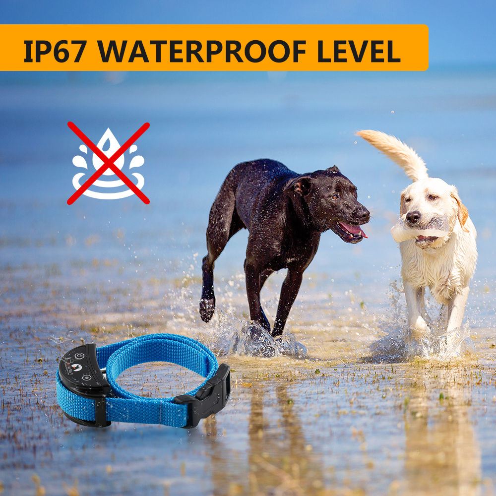 pet supplies Electric buzz And Beep 500 Meters Pet Remote Control dog bark shock collar remote training device for 2 dogs