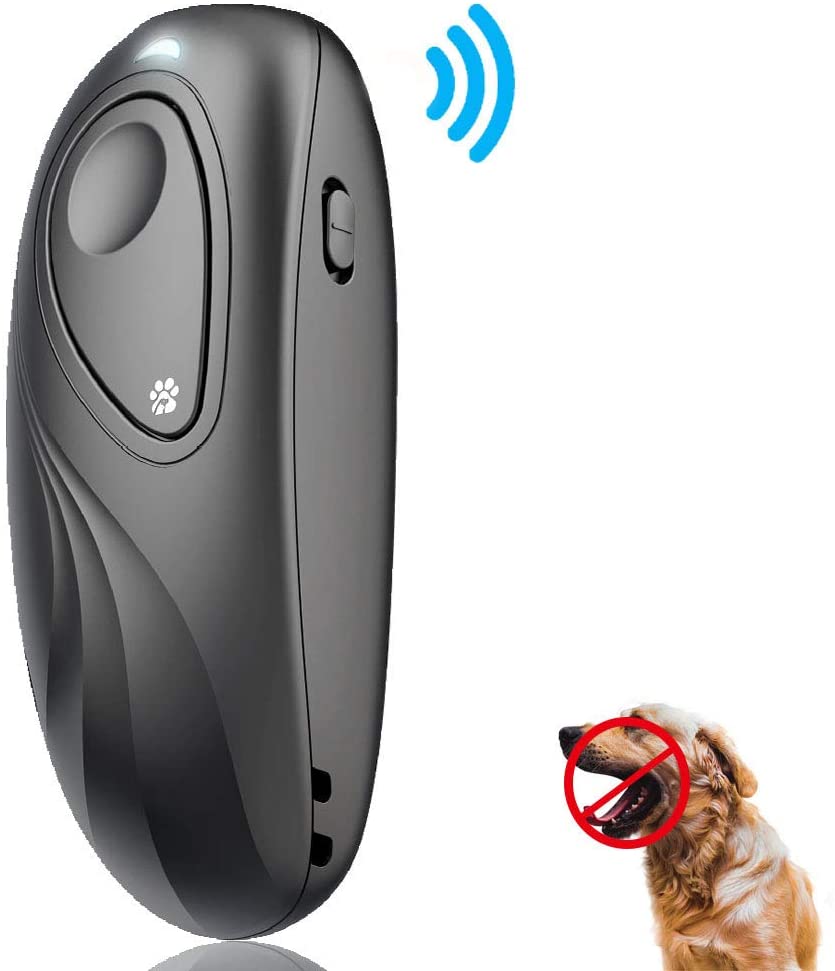2020 New Anti Barking Device 2 in 1 Dog Training Aid Control Ultrasonic Dog Bark Deterrent