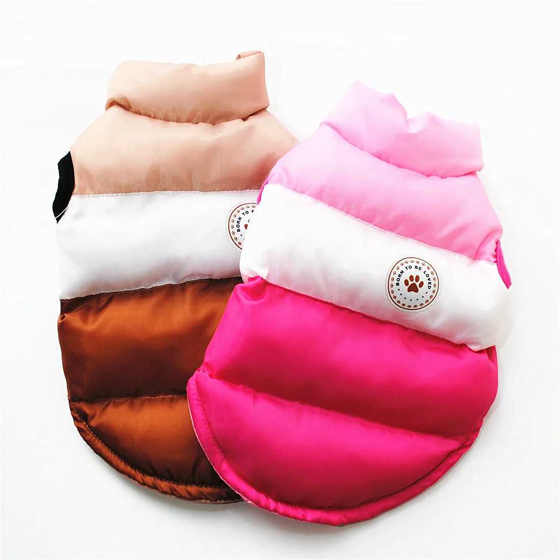 Thick padded Pet Jacket Vest Dog Clothes for Small Dogs Winter Warm Coat Dog Costume Puppy Chihuahua Clothing Roupa De CachorroXJ241125