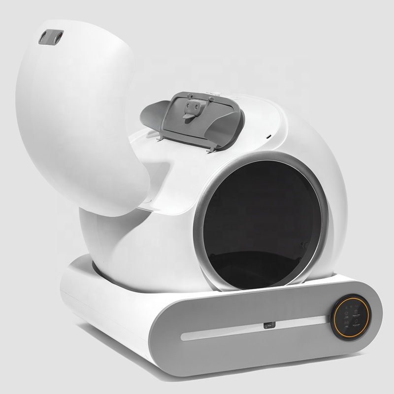 Hot Self Cleaning Cat Litter Box Enclose WiFi App Control Pet Cat Litter Toilet Box Smart Automatic Cat Litter Box