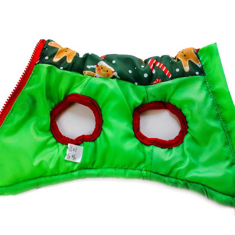 Winter Warm Dog Clothes For Small Dogs Christmas Yorky Dogs Jacket Waterproof Puppy Costume Winter Coat French Bulldog TeddyXJ241125