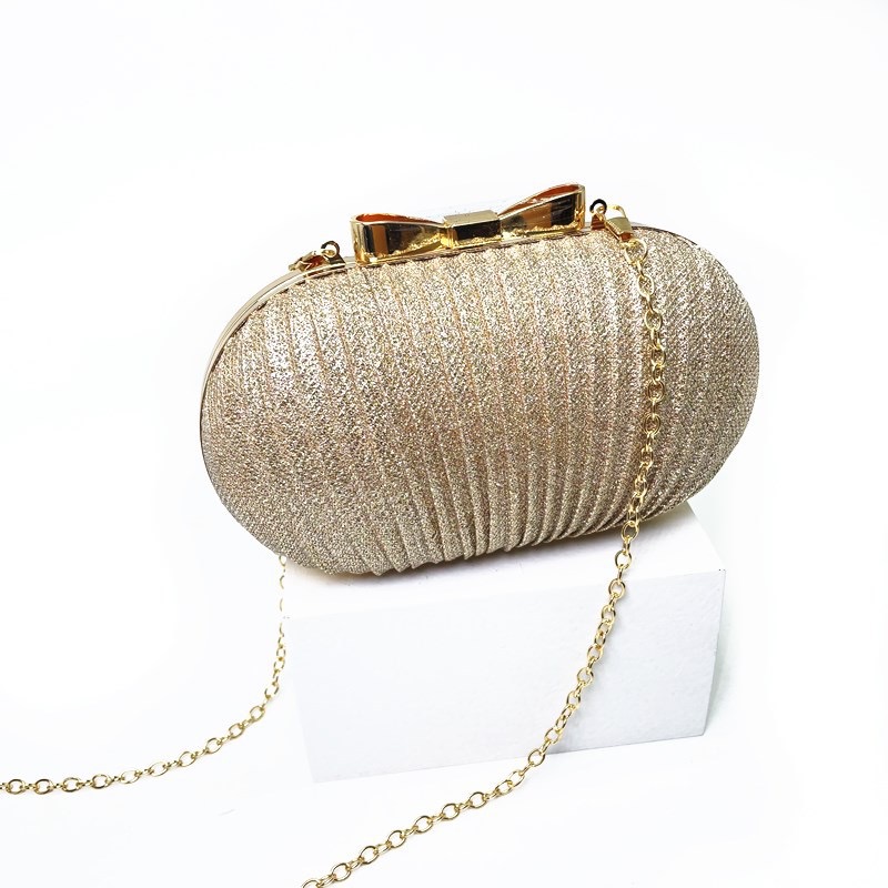 Wedding Bridal Clutch Handbag Women Evening Party Bag Chain Shoulder Bags Elegant Rhies Egg Shape Banquet Purse 240722