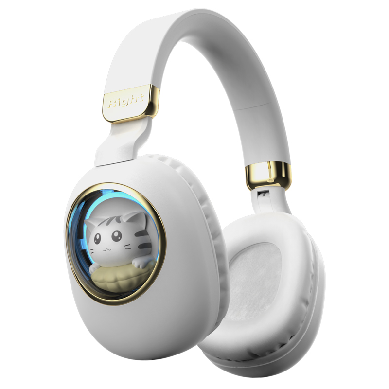 Girls Headphones Wired with Microphone Green Gaming Headset headphones for kids for school Noise Cancelling Headphones Over Ear Wireless Earbuds