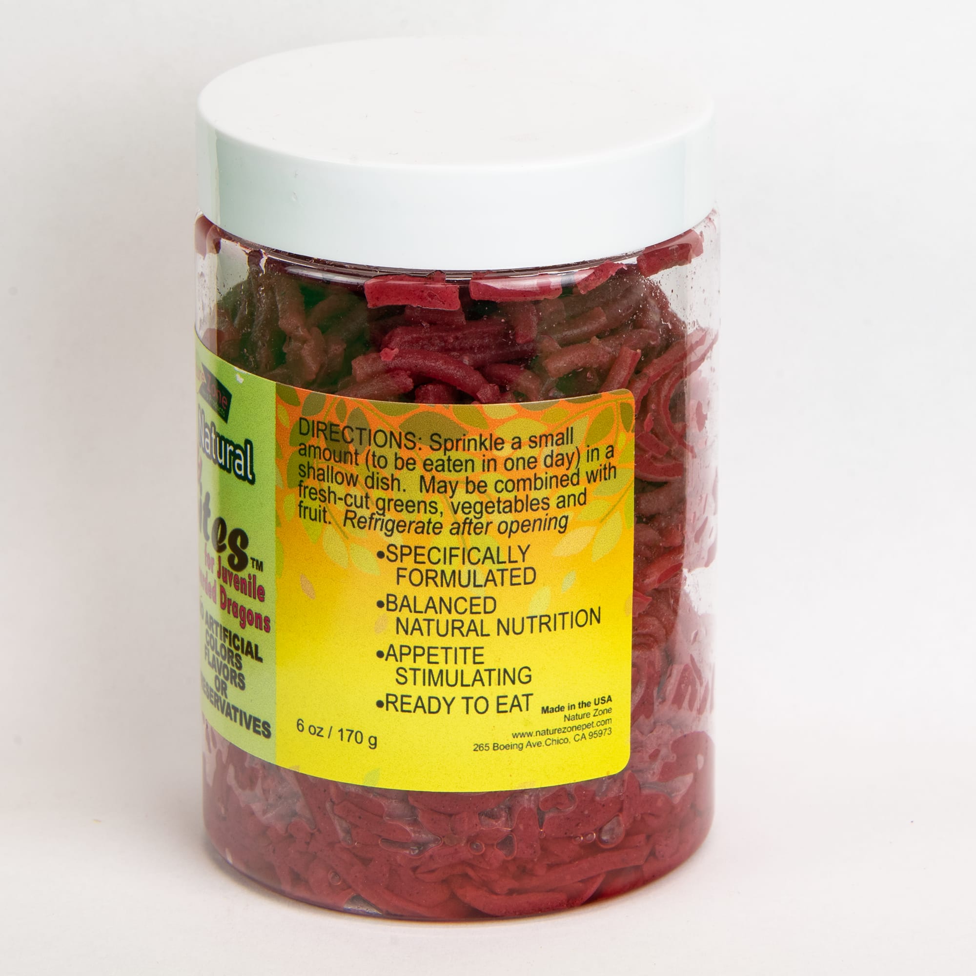 Nature Zone Natural Bites Natural Bearded Dragon Baby Bites, 6 oz.