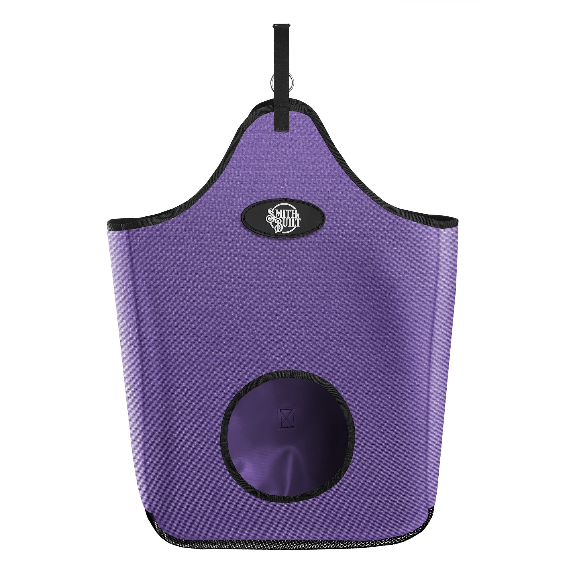 SmithBuilt Purple Horse Feeder Hay Bag Tote, Large