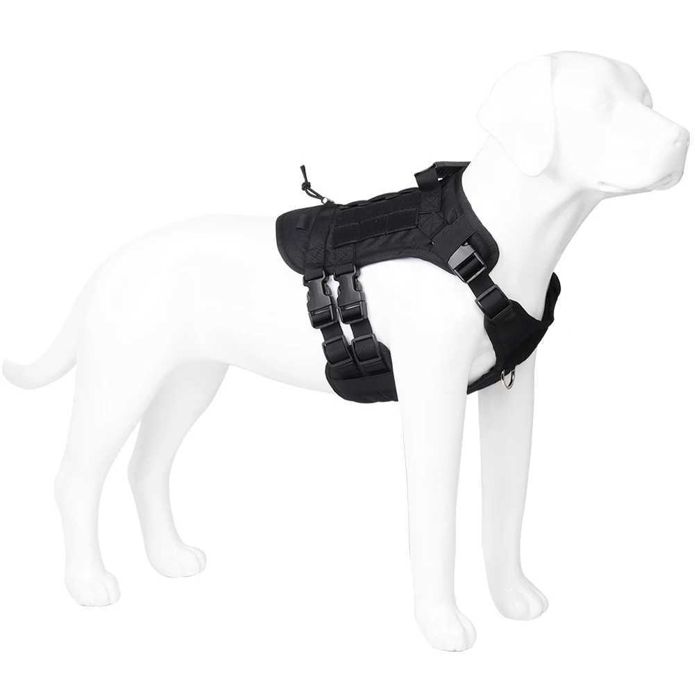 Tactical dog harness with handle and belt military dog walking accessory used for Rowena medium-sized large dog and puppy harness X250326