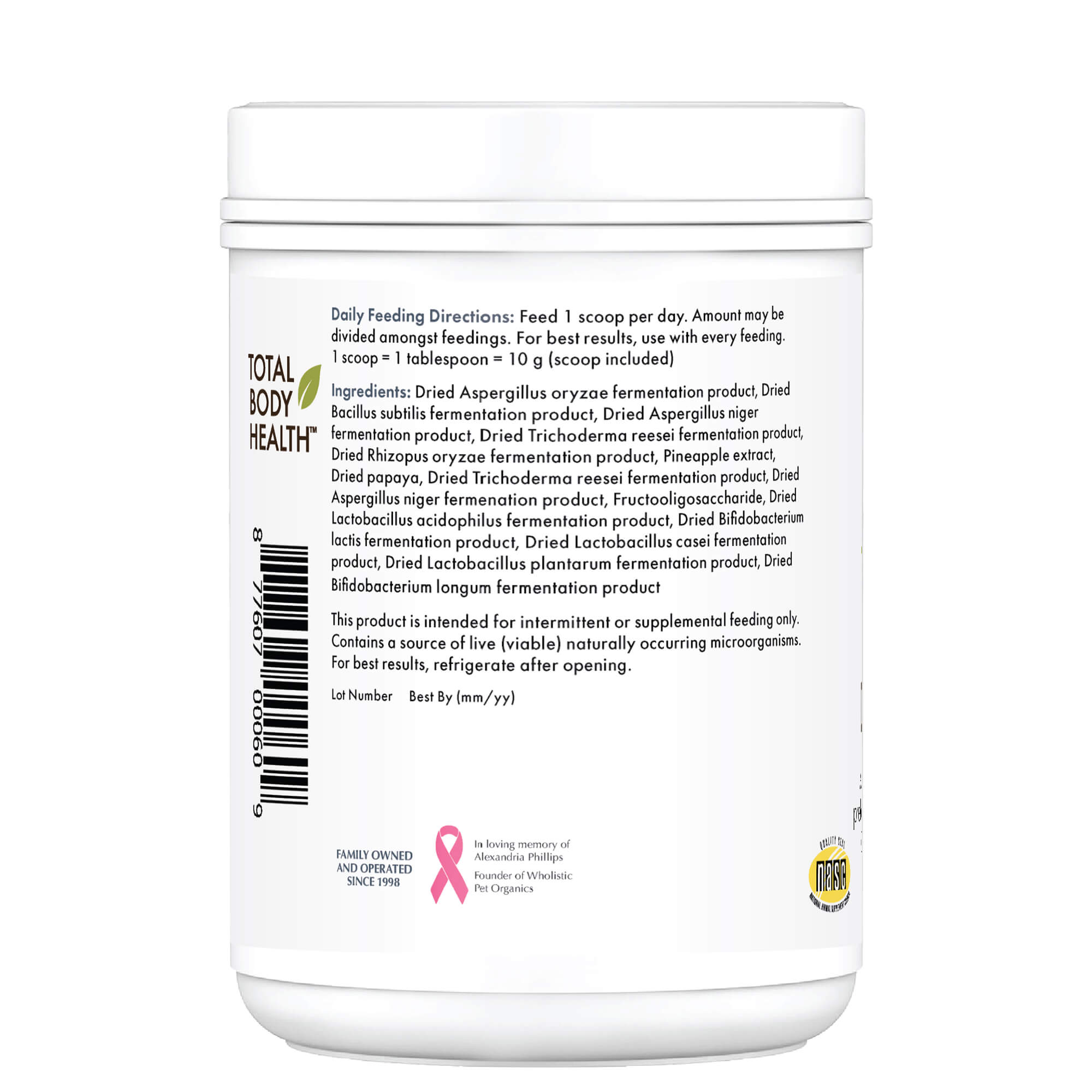 Wholistic Pet Organics Equine Digest-All Plus Digestive & Hindgut Support for Horses Supplement, 1 lb.