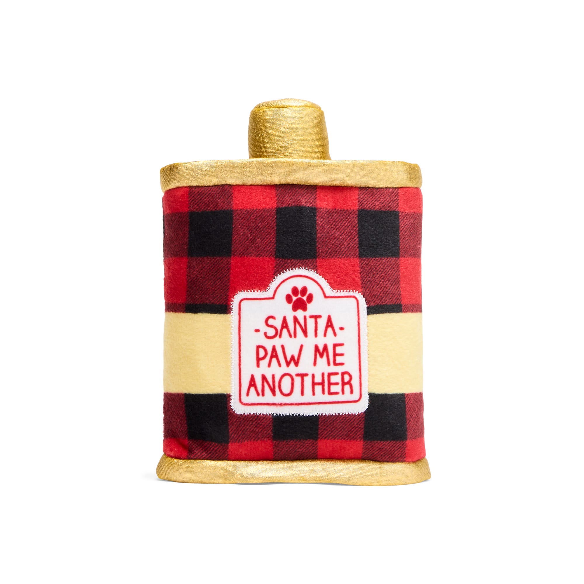 Merry Makings Plush Flask Dog Toy, Small