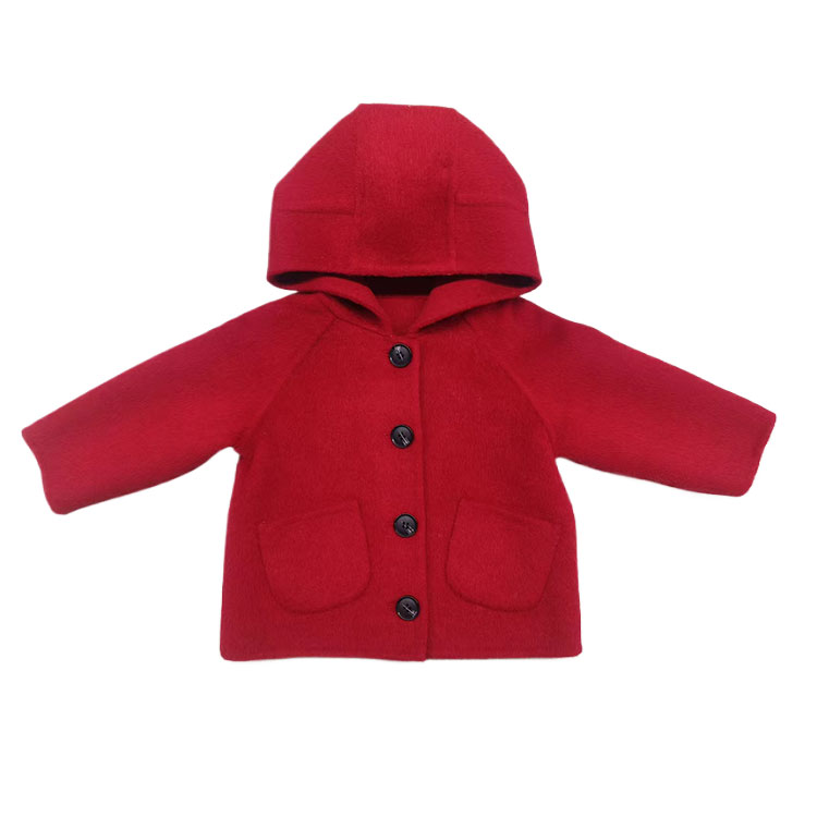 Stylish Unisex Woolen Jacket for Fall and Winter - Festive Christmas Look
