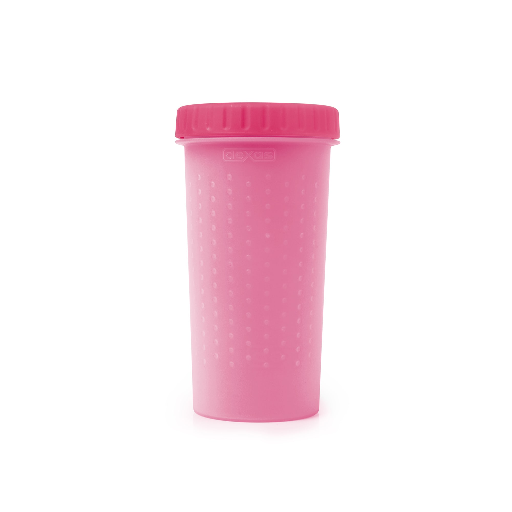 Dexas MudBuster Portable Pink Dog Paw Cleaner, Large