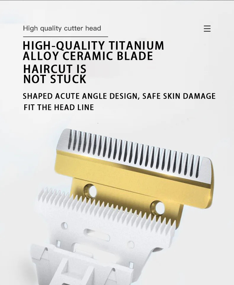 Dog Professional Hair Clipper Electrical Grooming Trimmer for Pets USB Rechargeable Shaver Low Decibel Animals Haircut Machine 241125