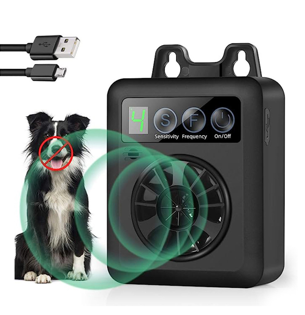 iPetDog New Arrival Anti Dog Bark Ultrasonic Pet Training Device Dog Repeller with Led Light