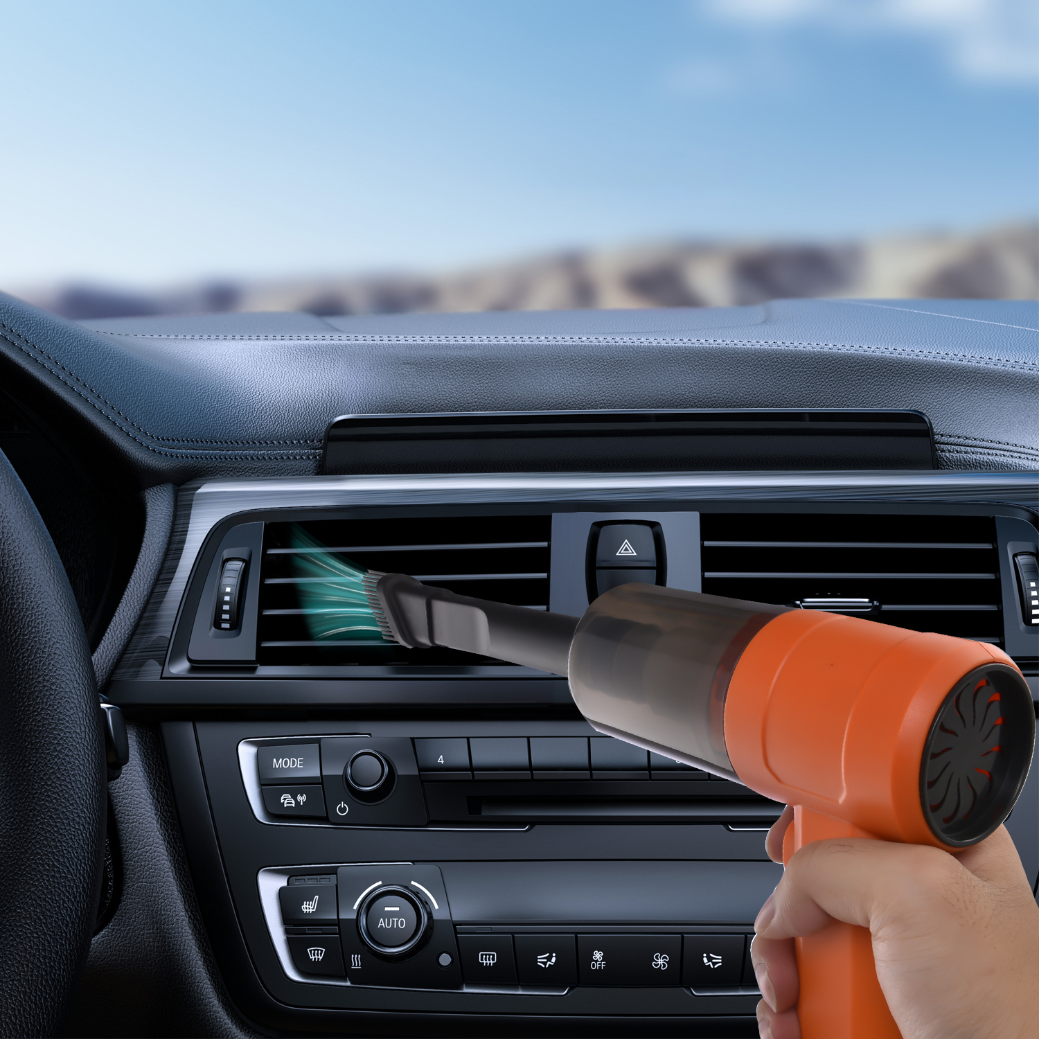Portable Vehicle Dust Buster Easy-to-Use Automotive Handheld Vacuum