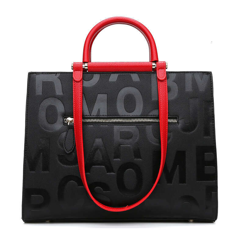New Trendy Women's Large Capacity Commuter Handheld Tote Bag Can Be Cross Shouldered