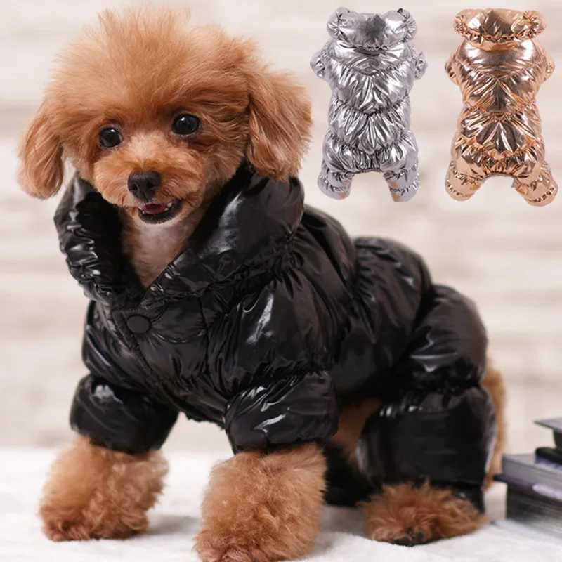 5 Colors Cat Dog Down Jacket Winter Small Medium Dog Clothes for Dogs Shih Tzu Bulldog Jumpsuit Puppy Coat Pet Clothing OverallsXJ241125