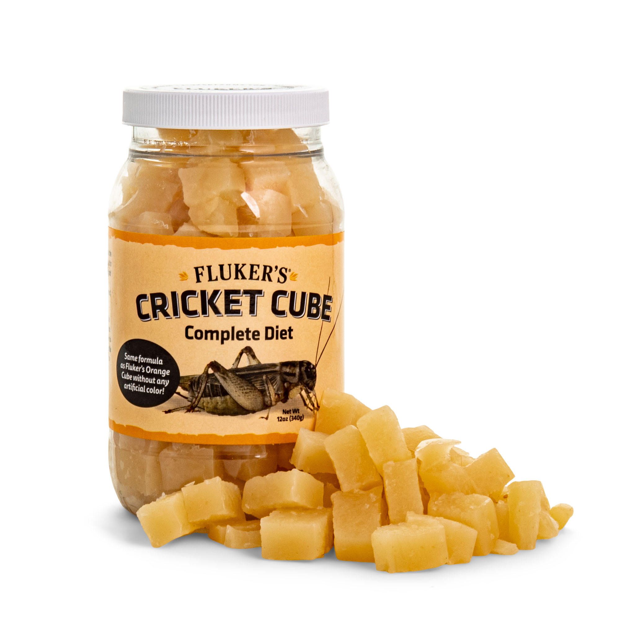 Fluker's Cube Complete Cricket Diet Food, 12 oz.