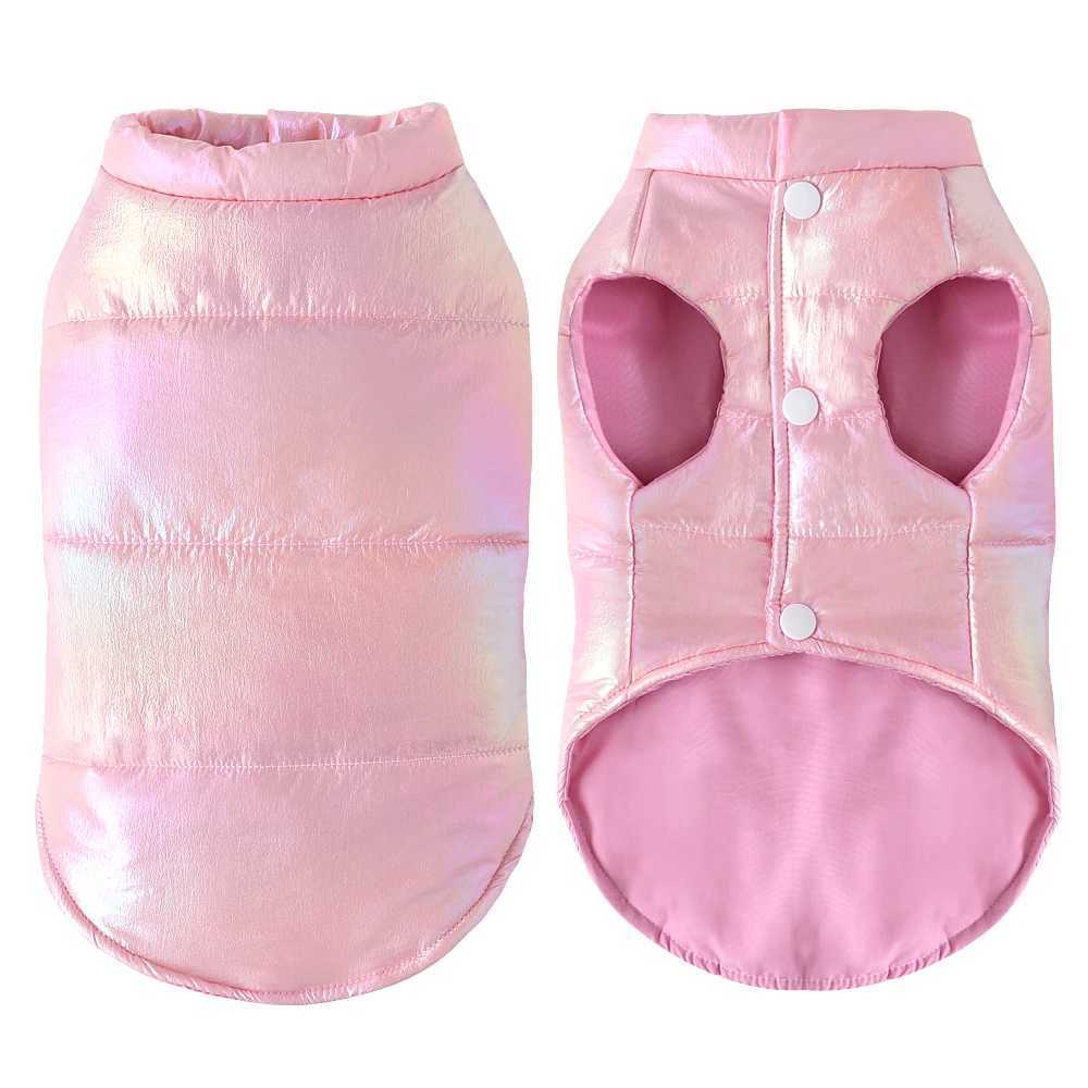 Pink Small Dog Cat Clothes Vest Winter Waterproof Pet Clothing Jacket Warm Puppy Coat Dog Outfit For Small Dogs Cats ChihuahuaXJ241125