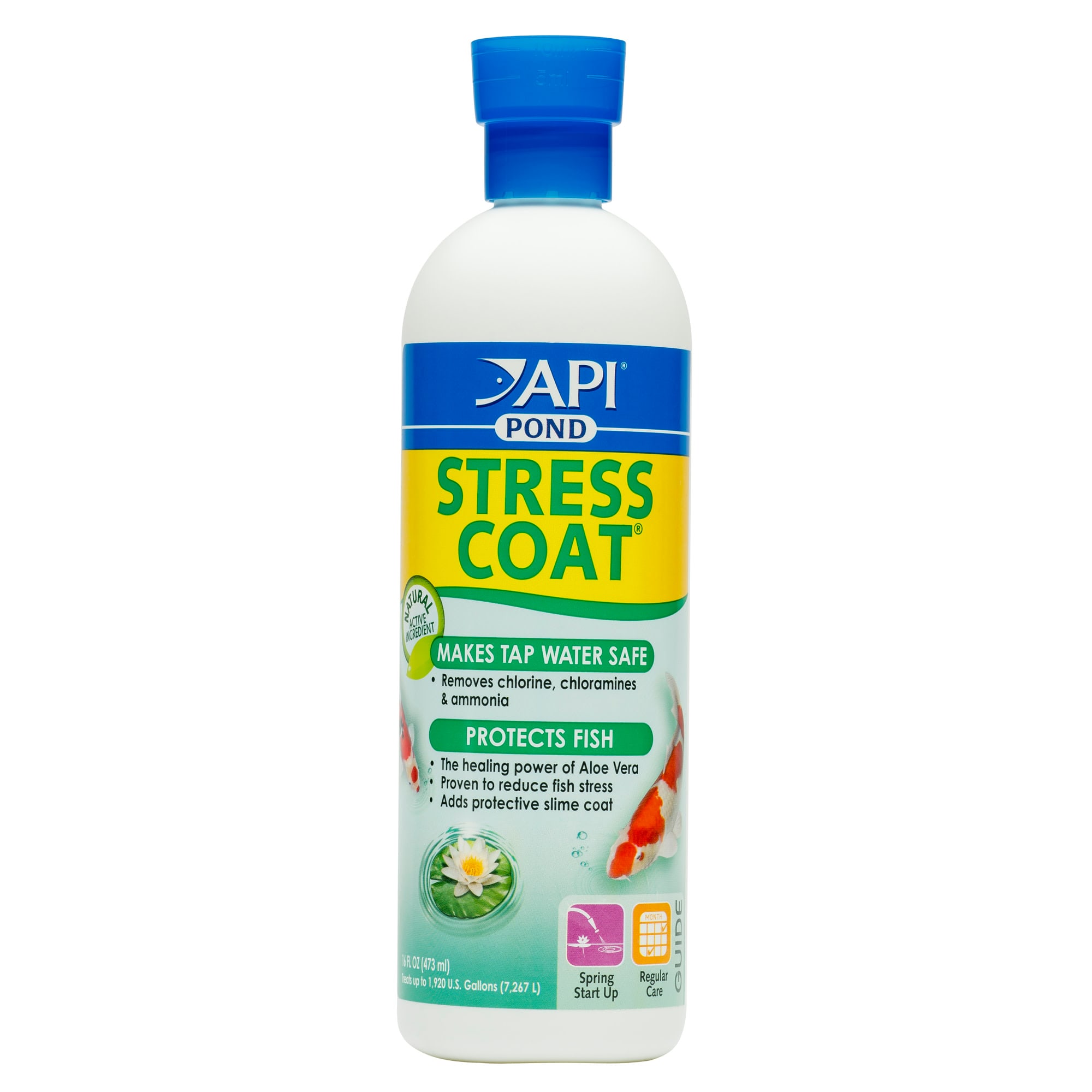 API PondCare Stress Coat Freshwater Conditioner, 16 oz.