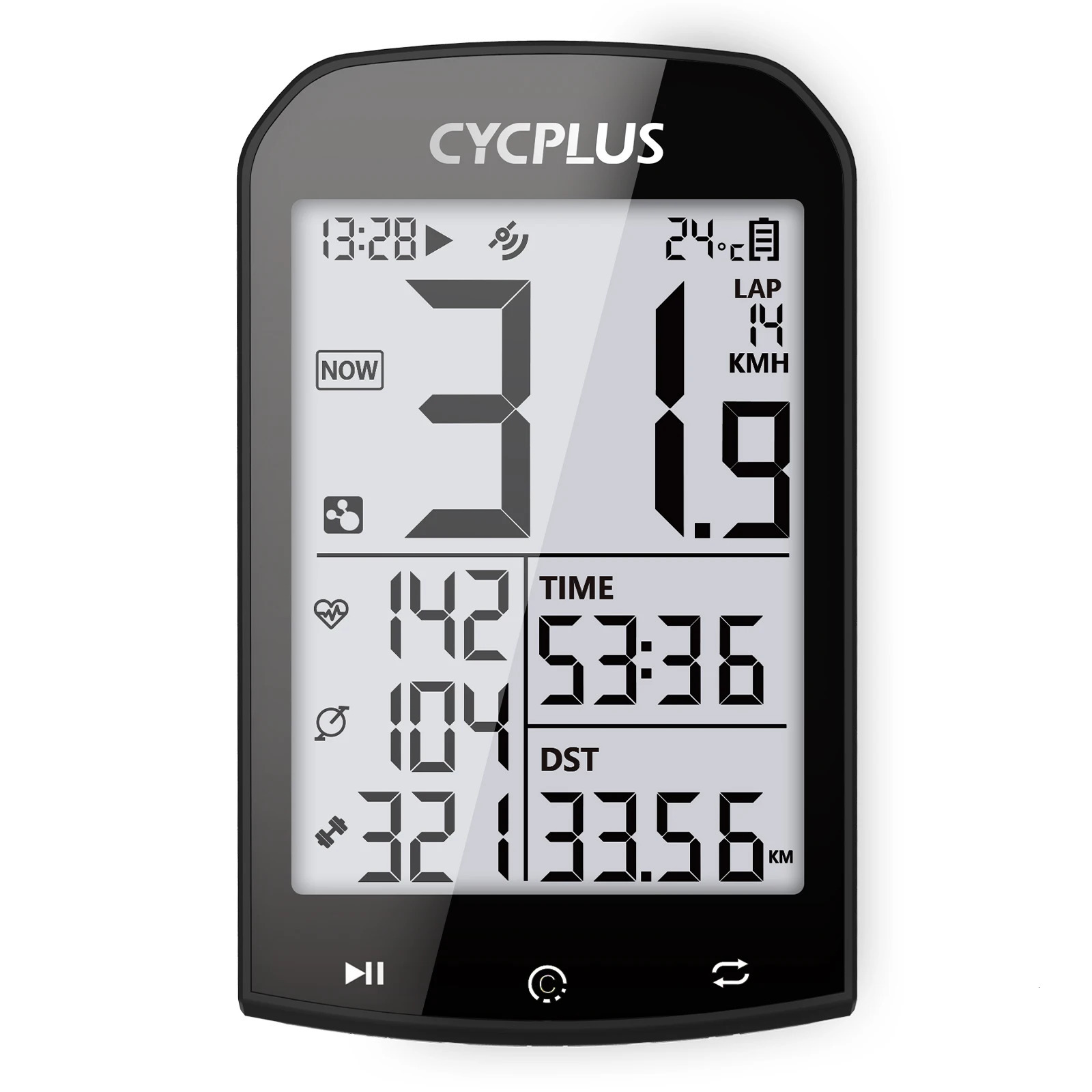 CYCPLUS M1 GPS Bike Computer Cycling Speedometer Bluetooth 50 ANT Ciclismo Speed Meter for Accessories 35 Hours Working 241125