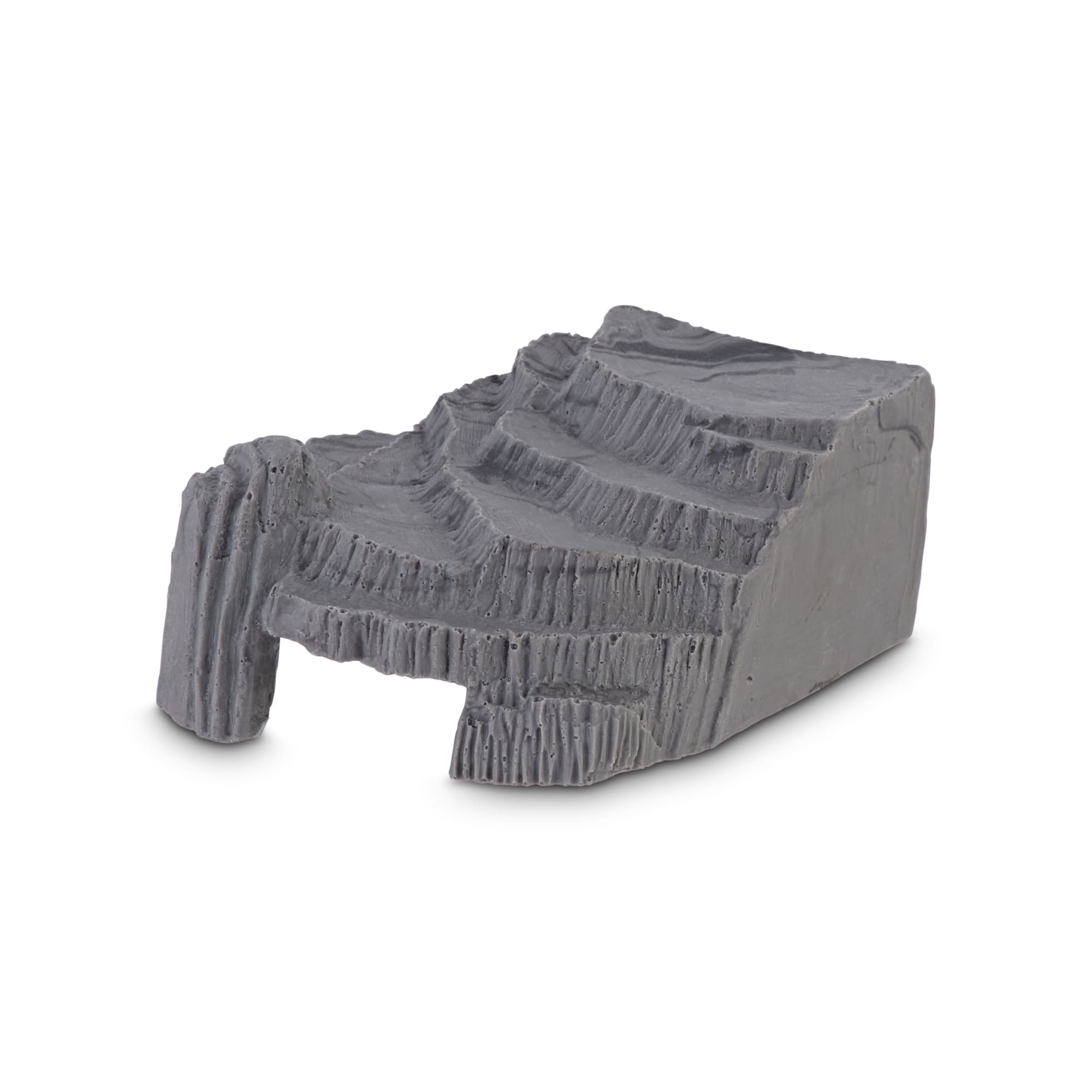 Imagitarium Marbled Corner Step Cave Reptile Hideaway, Medium