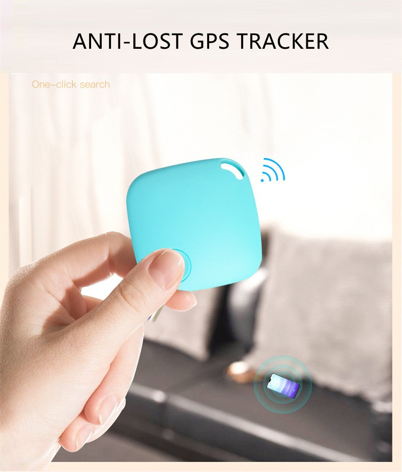 Wireless Bluetooth anti-loss device Smart Bluetooth gps tracker two-way location alarm Cat and dog key finder