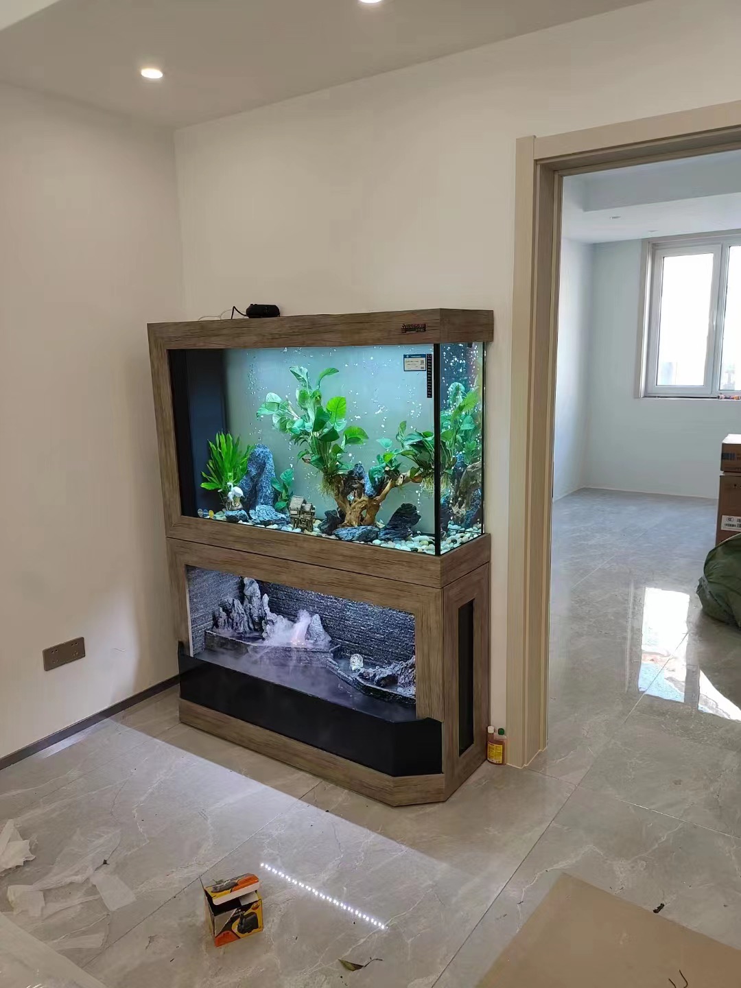 WOLIZE Wholesale Big Aquaculture Tanks For Fish Farming Cheap Fish Tank