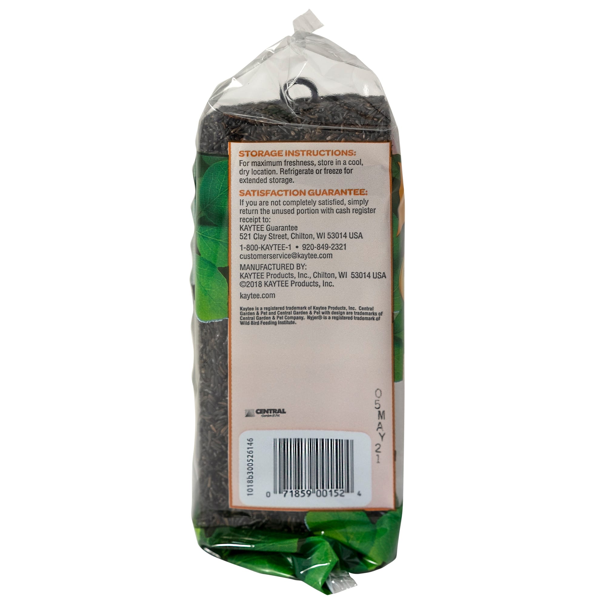 Kaytee Nyjer Wild Bird Treat Bar, 13 oz.