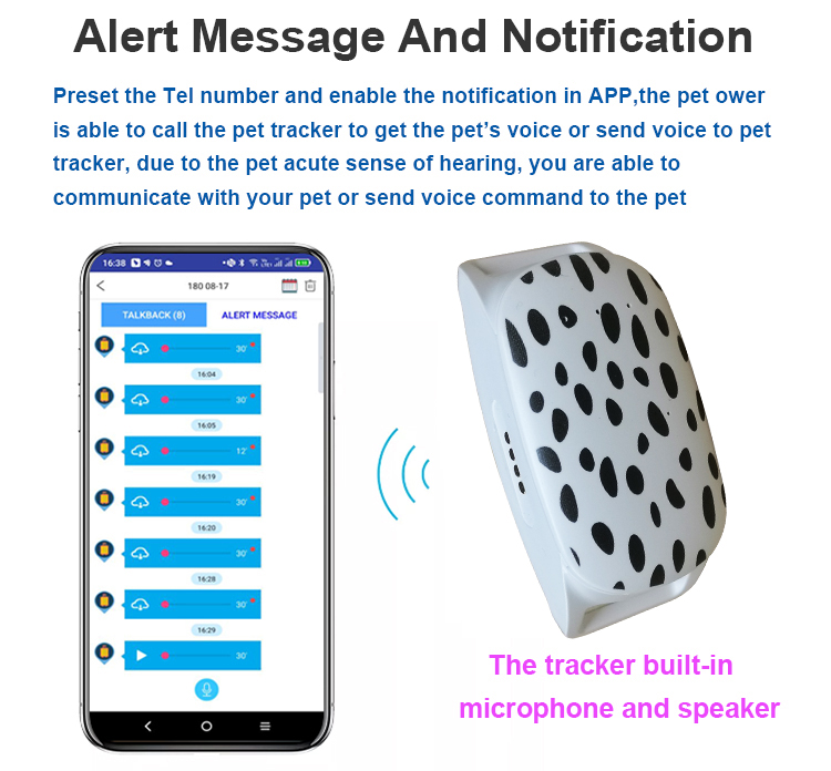 Wholesales 4G GPS Pet Locator WiFi Location Dog Cat Locator Smart Pet Tracker Loss Prevention Accessories Supplies