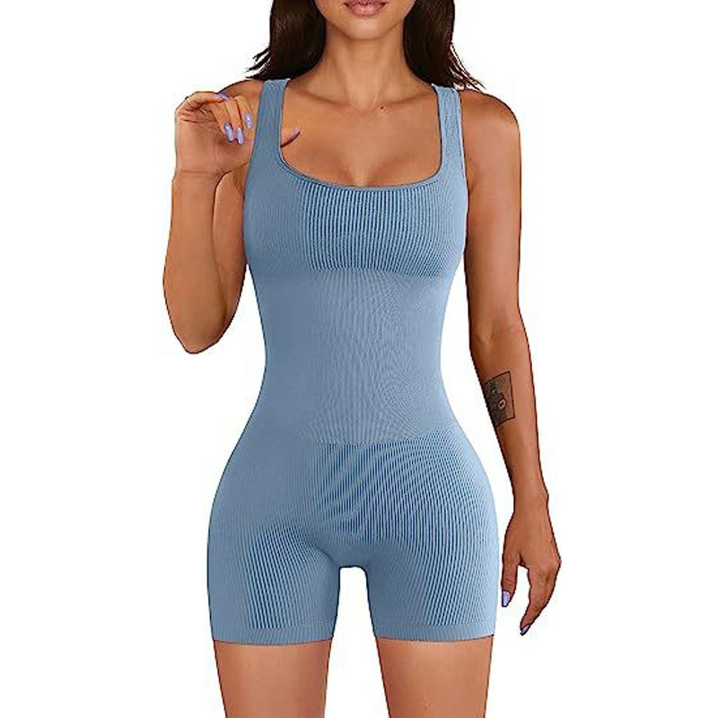 Seamless, Tight, Sexy, Breathable, One-piece Yoga Suit For Women's Training, Sports, And Fitness