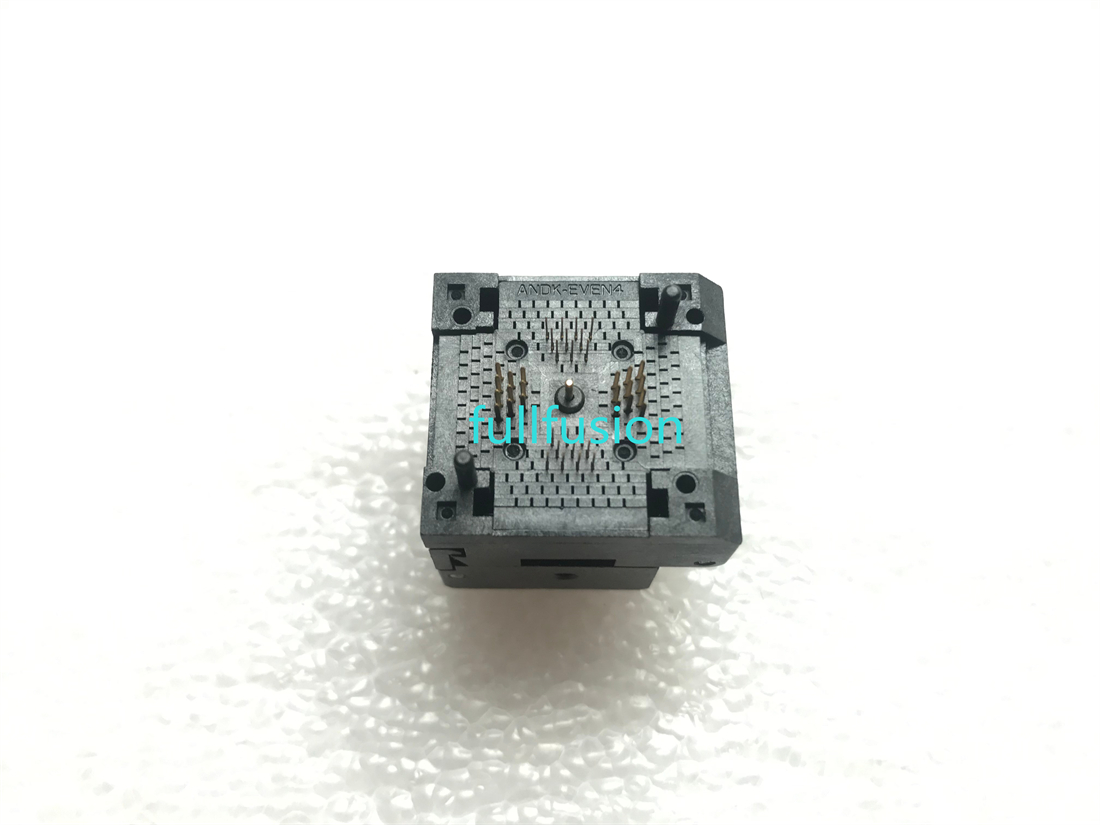 QFN40 IC Test And Burn In Socket 0.4mm Pitch Package Size 5x5mm