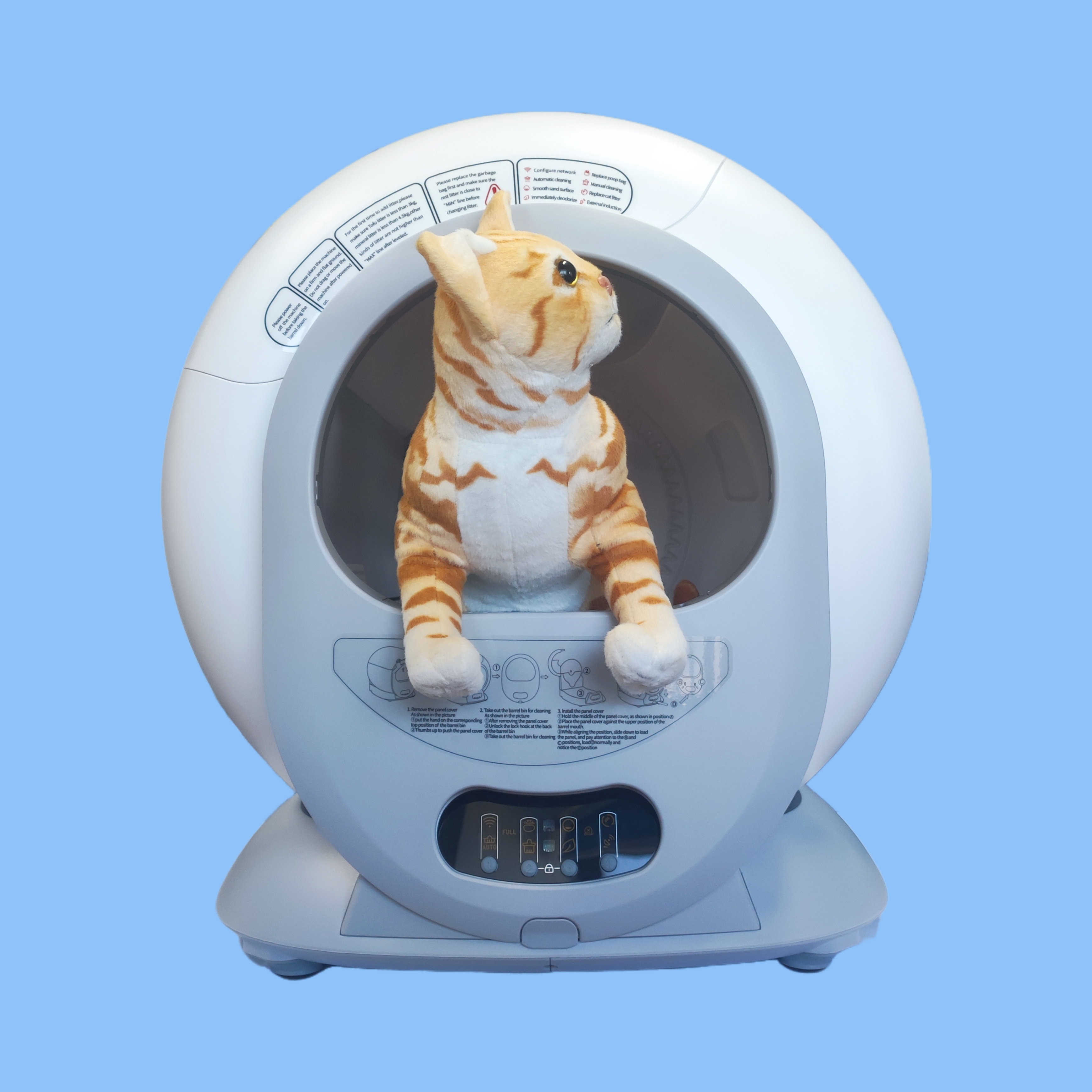 3.0 Upgrade Self Cleaning Auto Pet Sand Litter Box Electric Smart Self Cleaning Automatic Cat Litter Box Toilet For Cat