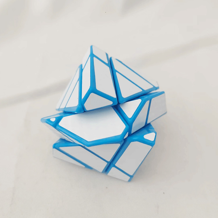 Magic Cubes Lefun FangCun Ghost 6cm Cube Magico 3x3 Strange-shape Cube Magic Puzzle Hollow Sticker SpeedCube Educational Toys Ghost Cube 231019