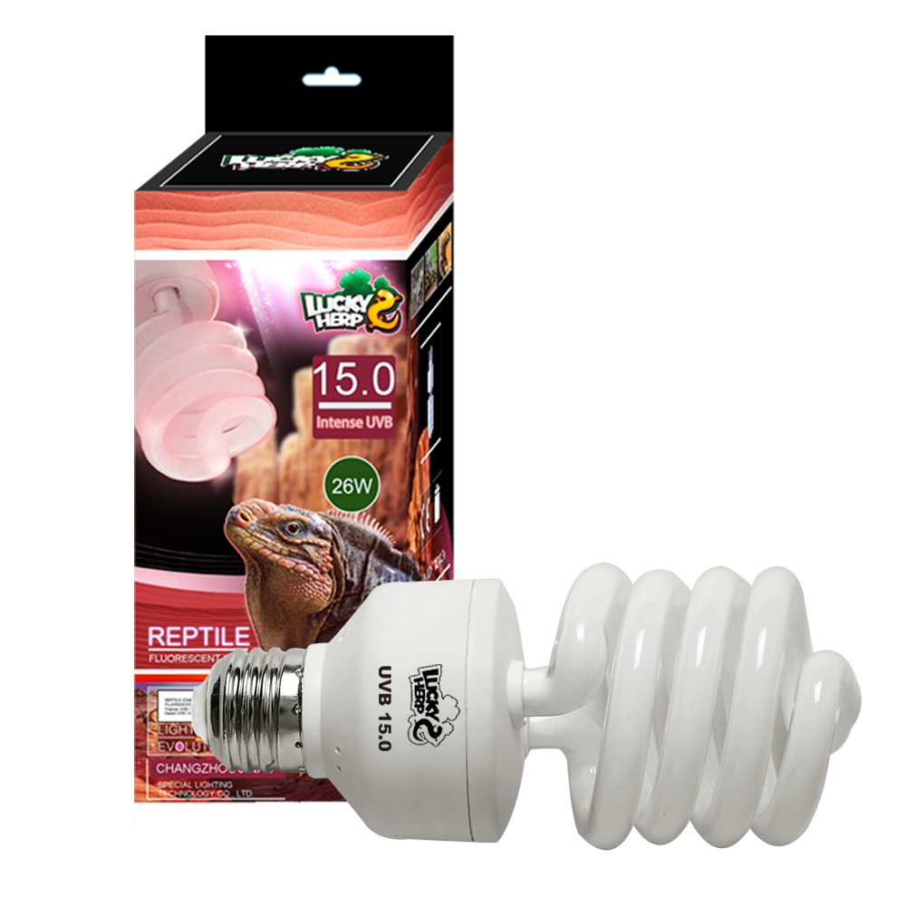 high quality compact fluorescent uvb 15.0 26w 13w light reptile lamp terrarium for lizard