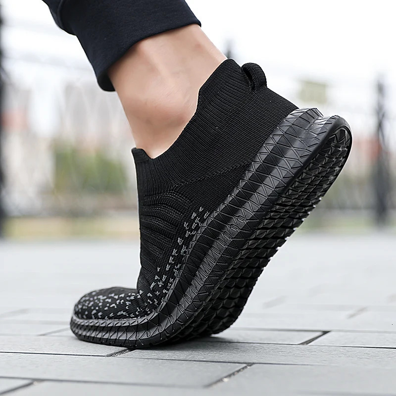 Mens Sneakers Classic Casual Shoes Breathable mesh running sneakers without lacing Lightweight Walking shoes 241125