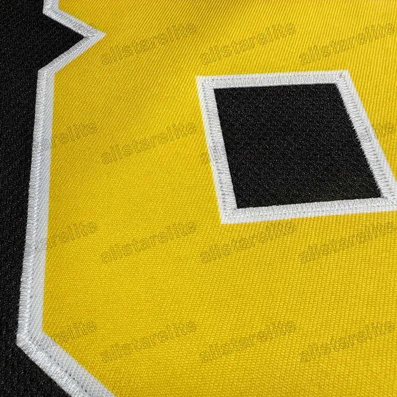 Stitch #87 Crosby Black Embroidered Ice Hockey Jersey - V-Neck 66 LEMIEUX Embroidered Alphabets, 100% Polyester, Slight Stretch, Four Seasons, Casual 