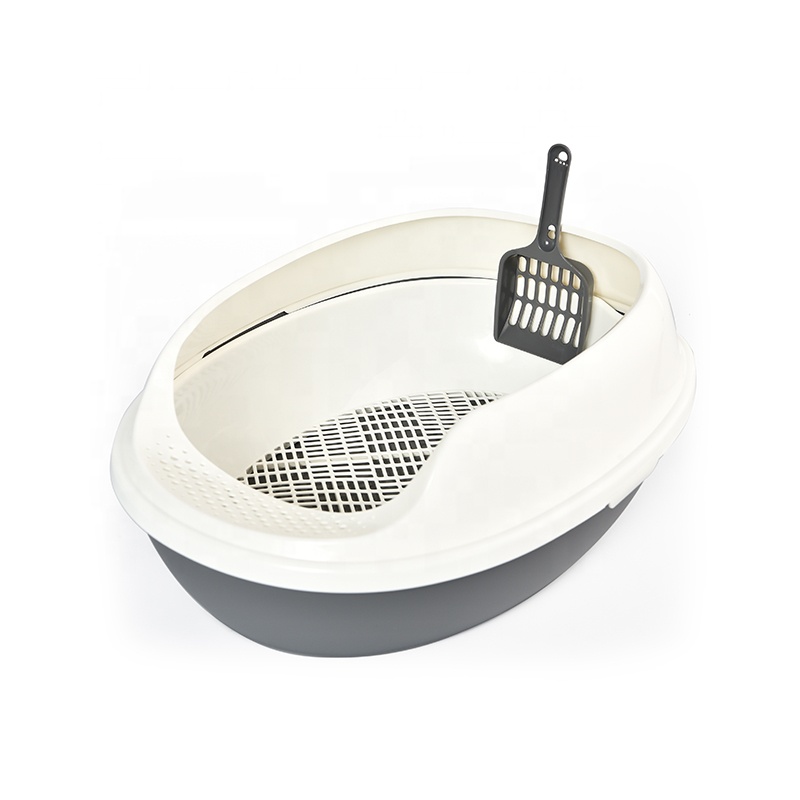Cheap Cat Toilet Litter Pan Multi-Use Detachable Lightweight Easy Clean Kitten Cat Litter Box