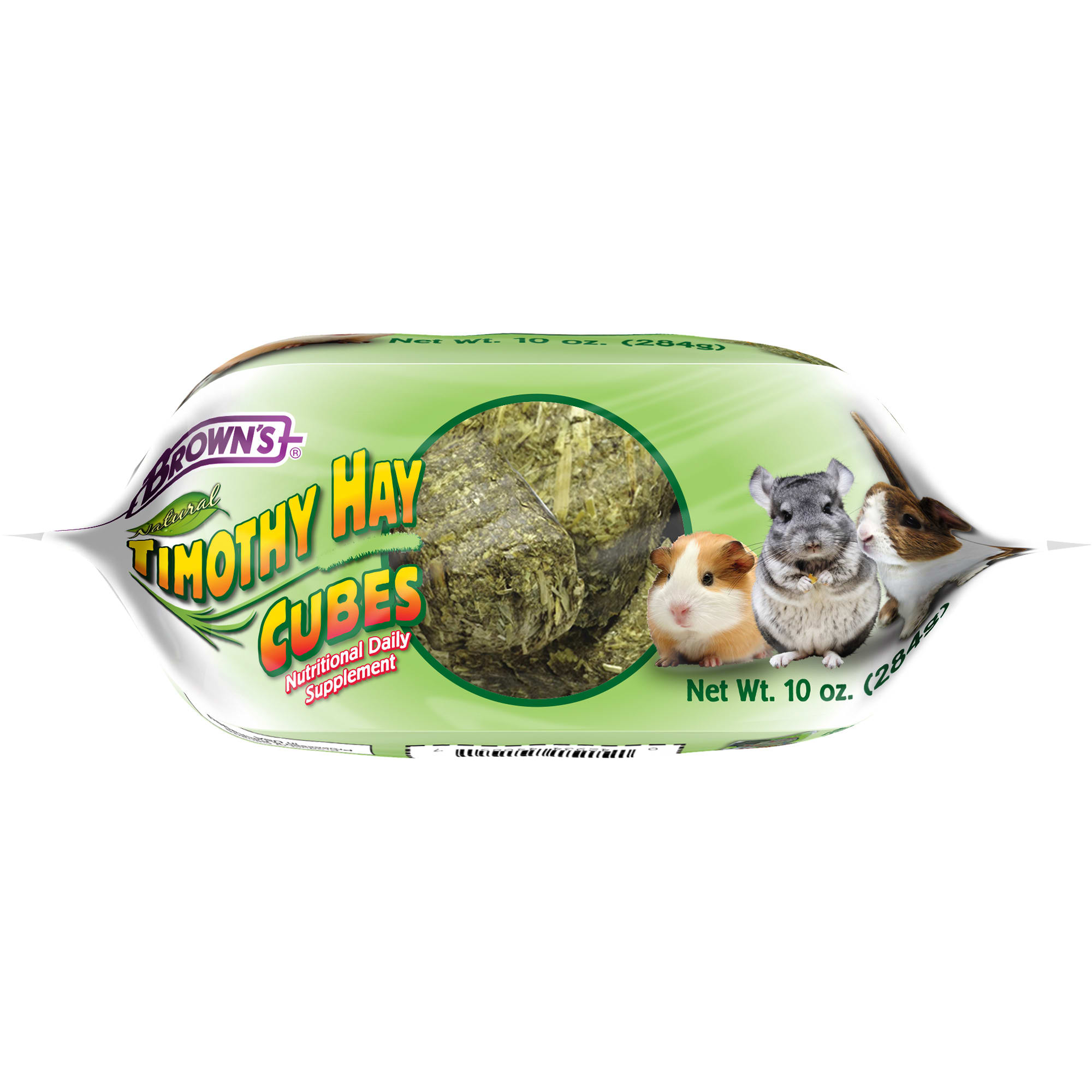 Brown's Timothy Hay Mini Cubes, 10 oz.