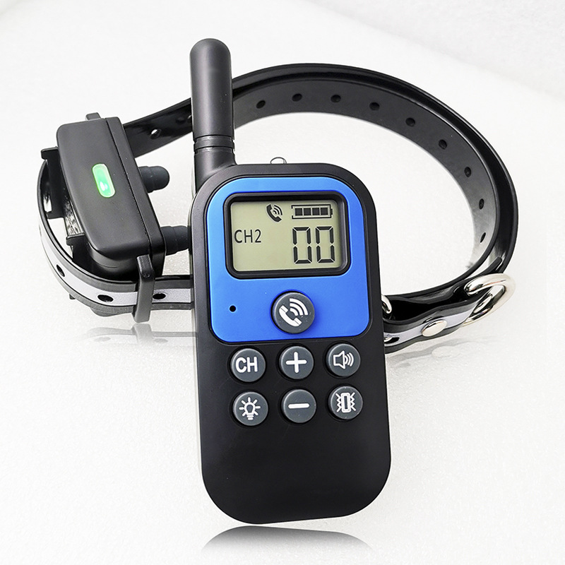 Hot sale hot sale control pet shock collar rechargeable anti barking collar dog training collars