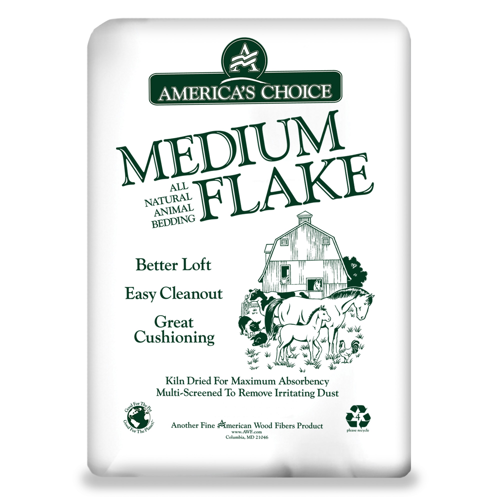 America's Choice Medium Flake Bedding, 7.5 cu. ft.