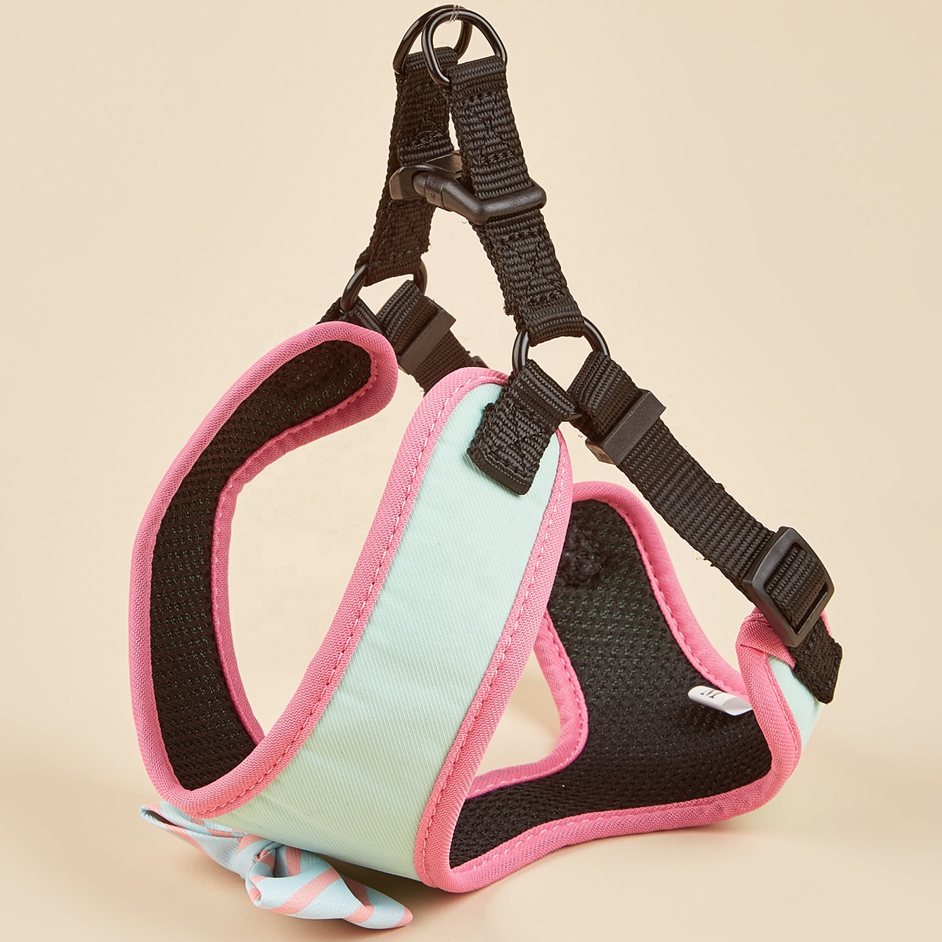 MIDEPET Upgraded No Pull Super Soft Mesh Breathable Dog Cute Christmas Harness Lightweight Adjustable Pet Vest Harnesses