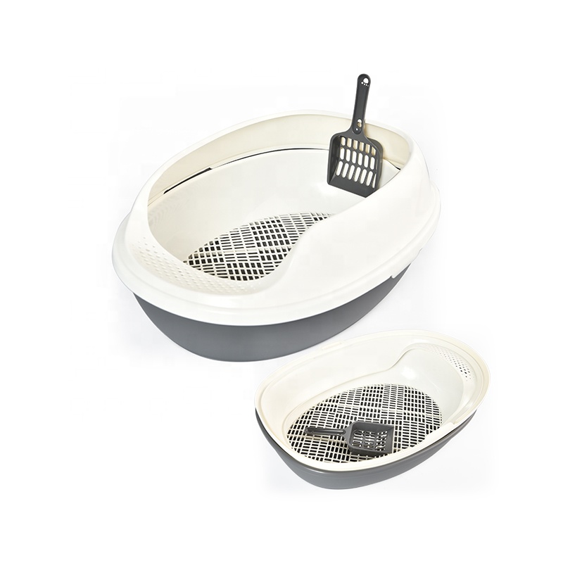 Cheap Cat Toilet Litter Pan Multi-Use Detachable Lightweight Easy Clean Kitten Cat Litter Box