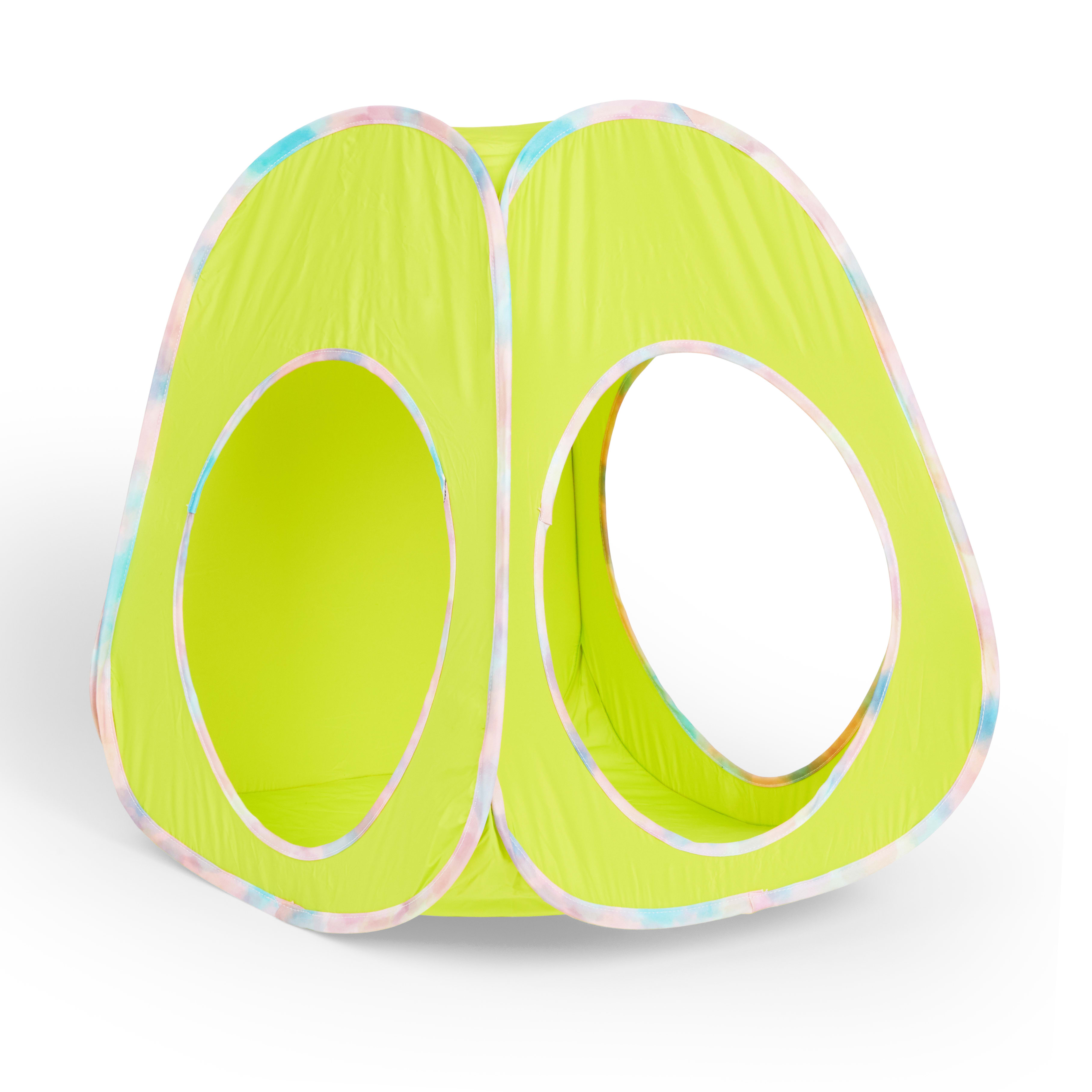 Leaps & Bounds Pop-up Shade Tent for Dogs, 18" L x 18" W x 20" H, Green