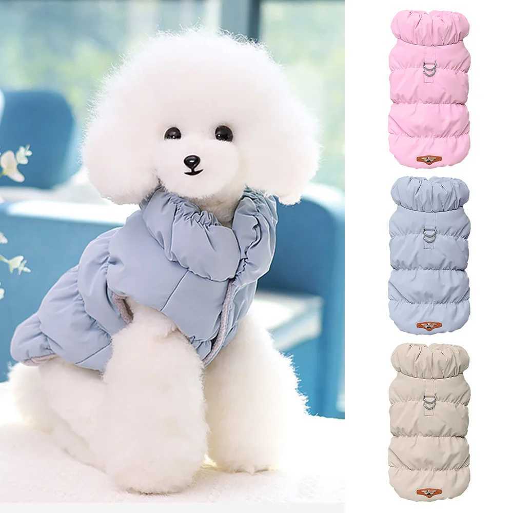 Warm Dog Clothes Vest Soft Cat Dogs Clothing Outfit Pet Puppy Chihuahua Poodle Pug Turtleneck Coat Jacket for Small Medium DogsXJ241125