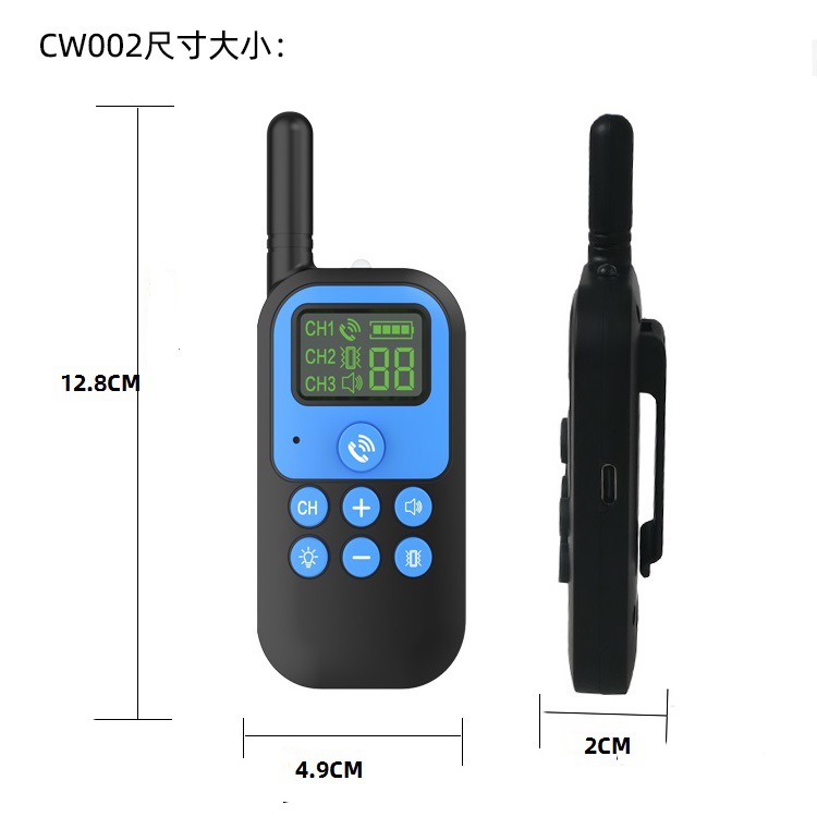 Hot sale hot sale control pet shock collar rechargeable anti barking collar dog training collars