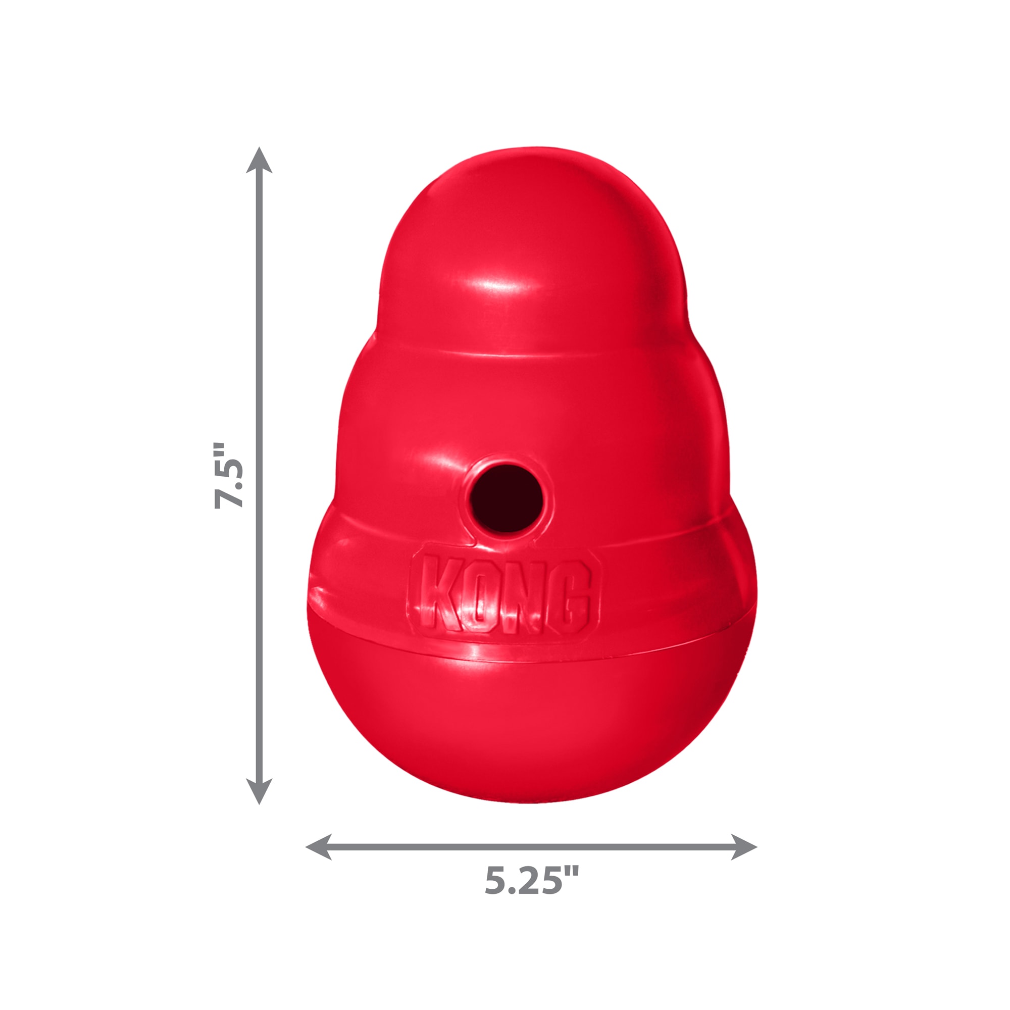 KONG Wobbler Food Dispensing Dog Toy, Large