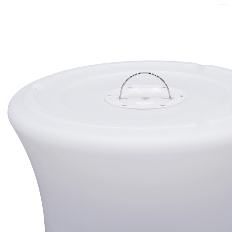 Lamps Floor Rechargeable 16-in LED RGB Light Up Stool Cube Color-Changing Lighting Chair Outdoor Party Atmosphere Lamp Waterproof ing