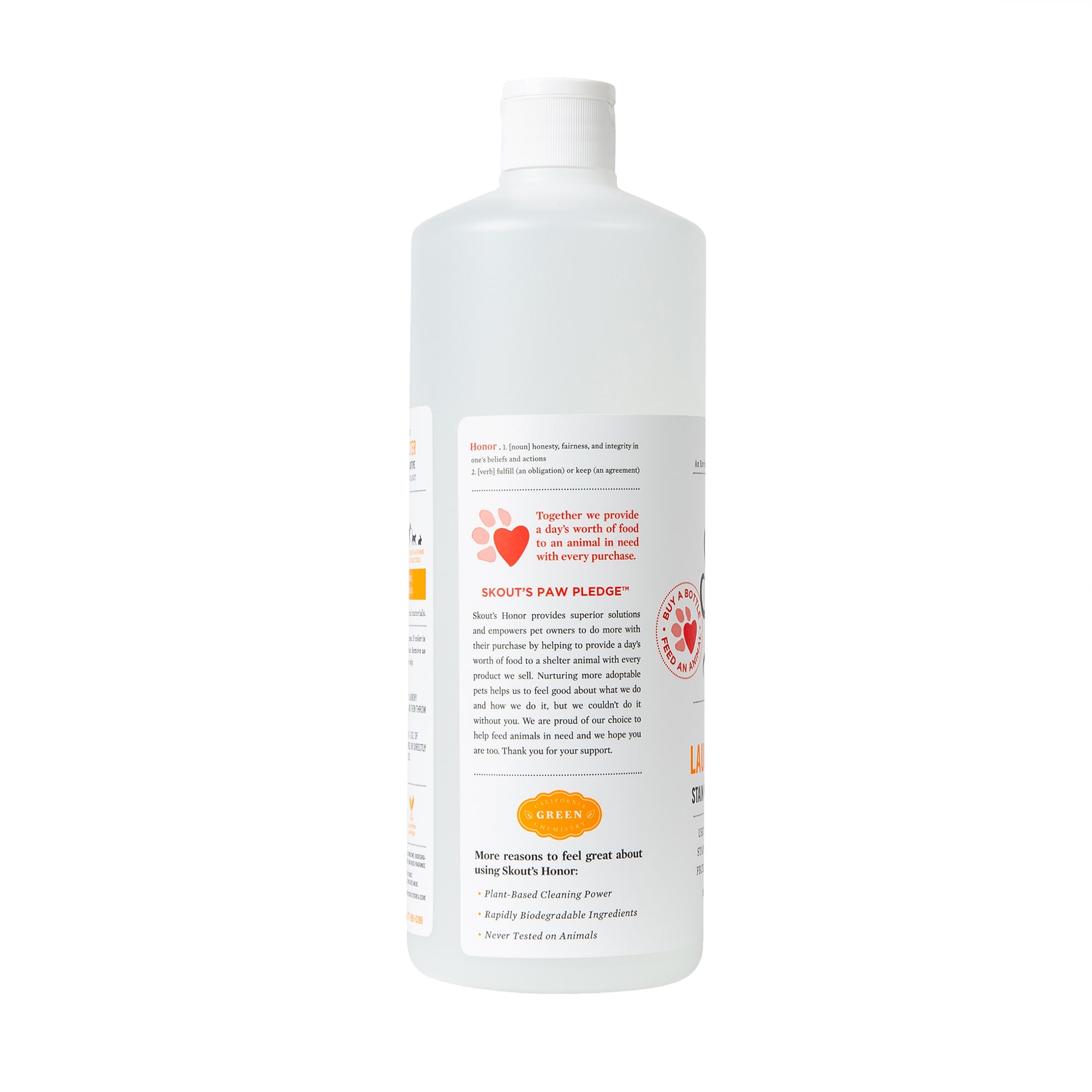 Skout's Honor Laundry Booster Stain & Odor Removal Additive for Dogs, 32 fl. oz.