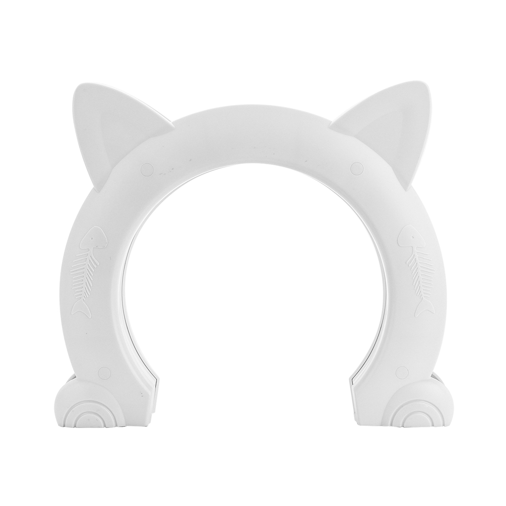 Pets Supplies Pet Door without Baffle, ABS Interior Exterior Pet Door Gate For Dog Cat