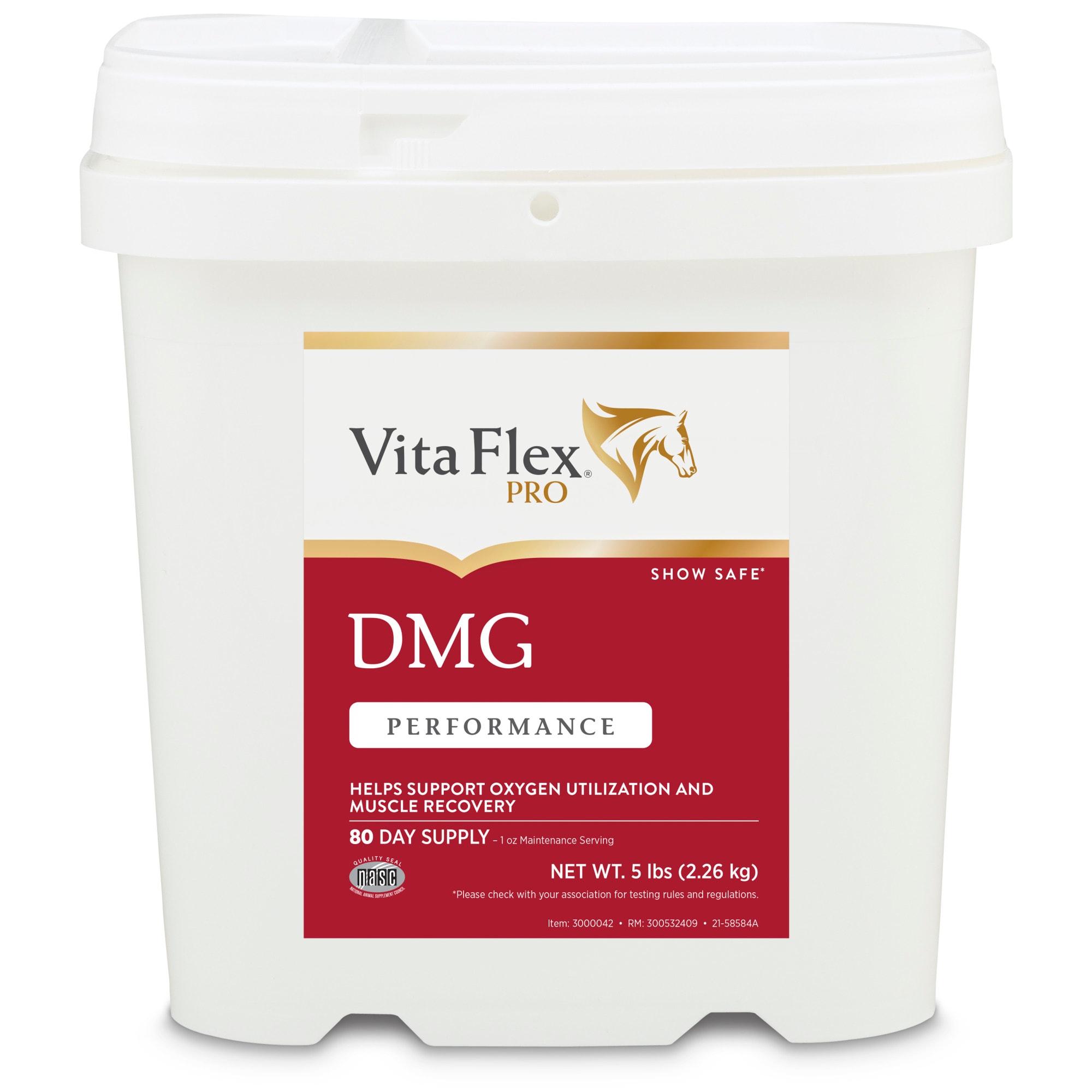 Vita Flex DMG 1500 80 Day Supply Horse Supplement, 5 lbs.