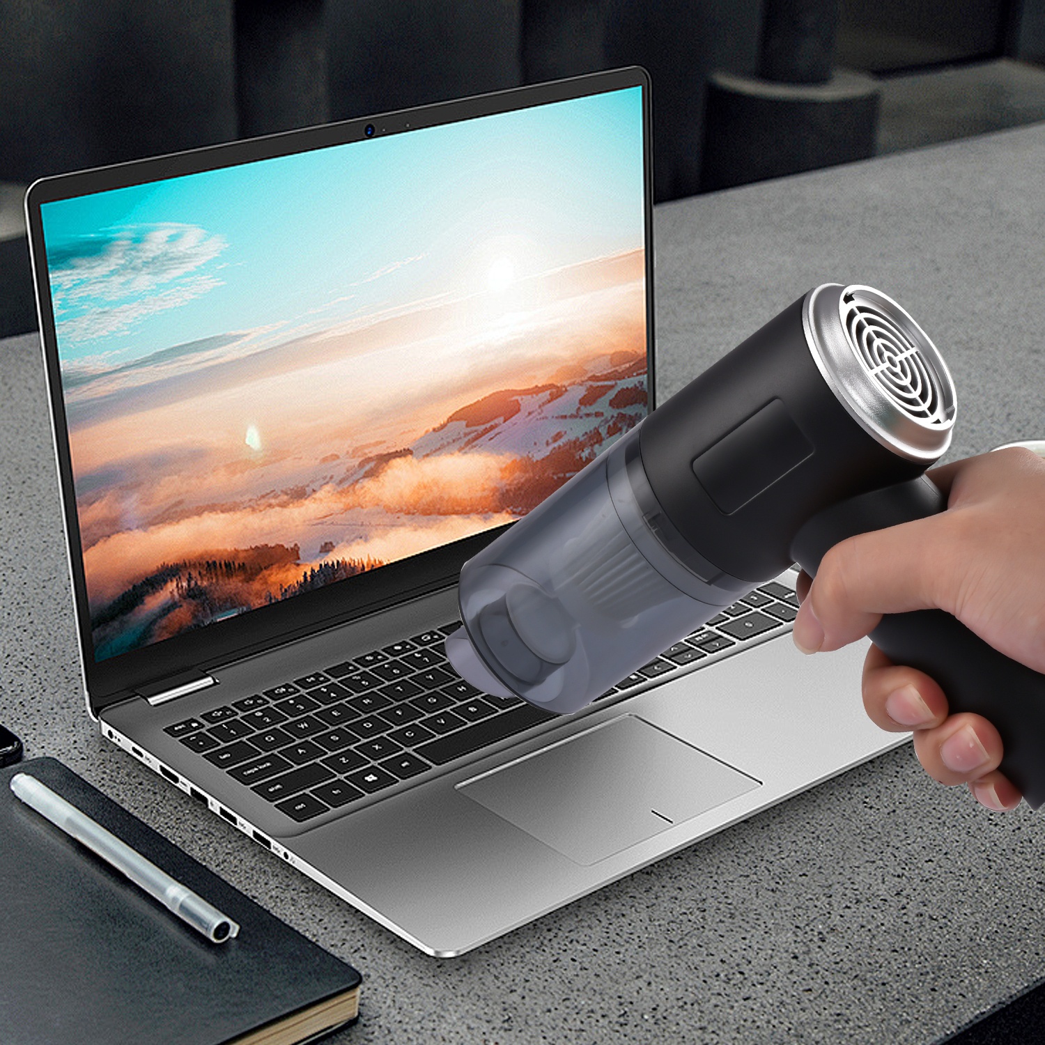 Compact Handheld Auto Vac for Easy Cleaning of Cars & Vehicles